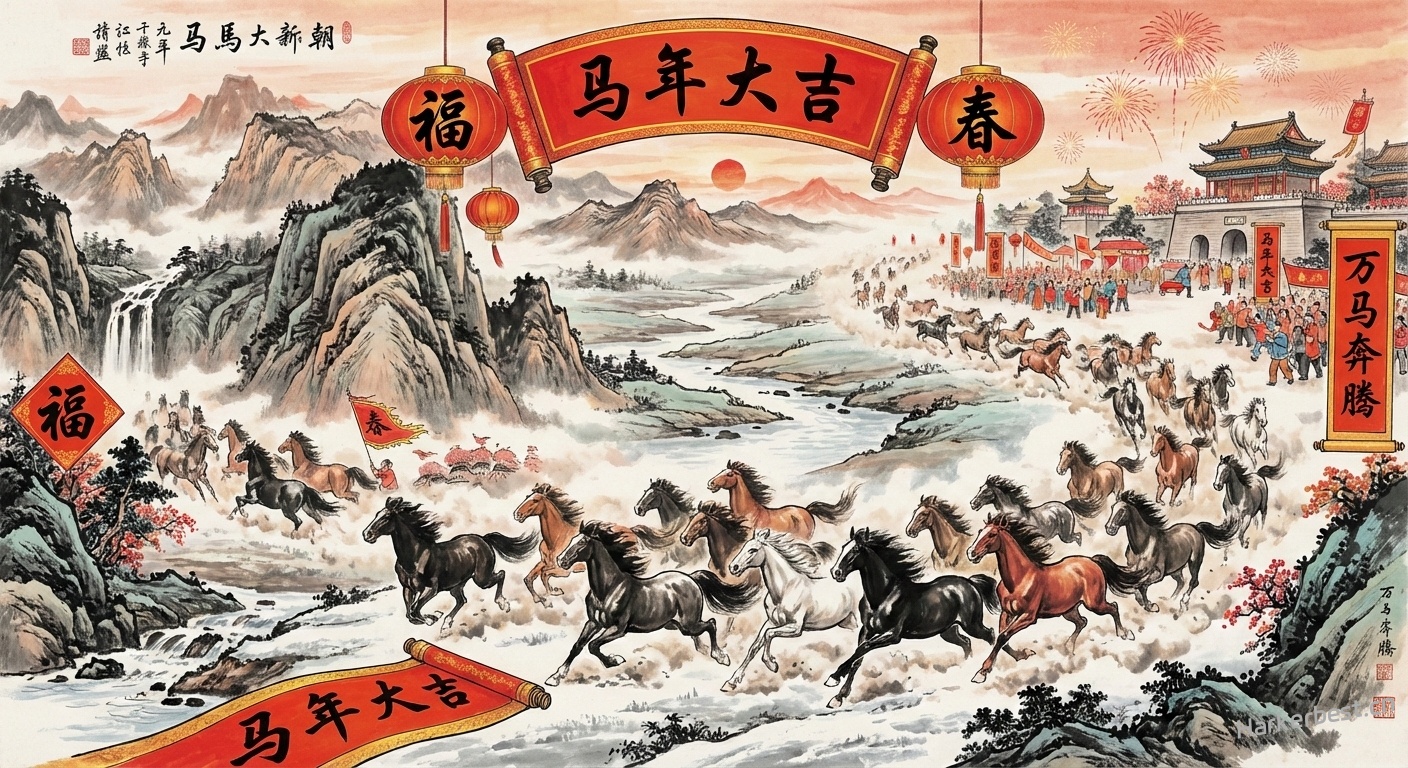 2026, 马年大吉
